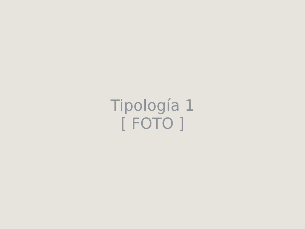 Tipología 1 — foto de la casa terminada
